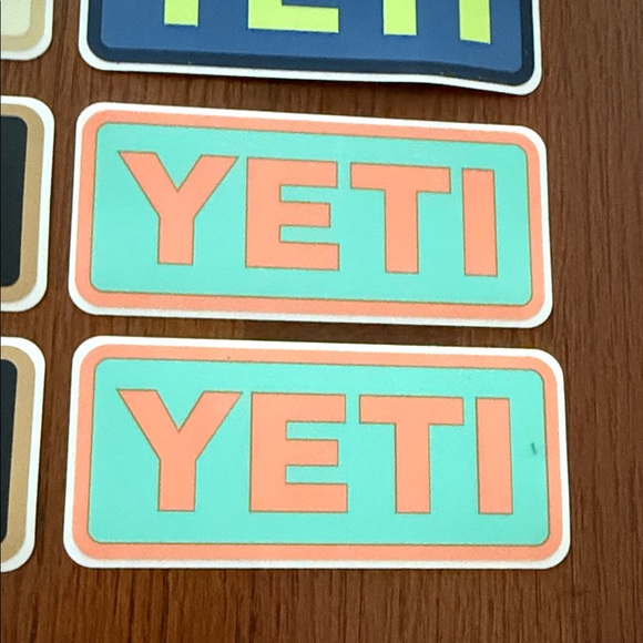 Yeti Multicolor Logo Sticker Collection - Picture 5 of 5